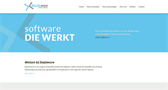 Desktop Screenshot of dazzleware.nl